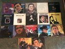 Johnny Cash Vinyl LP Lot, Ring Of Fire, Folsom Prison, San Quentin Sun Christmas