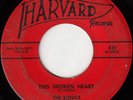 SONICS You Made Me Cry/This Broken Heart ORIG DOO WOP 45 Harvard *hear*