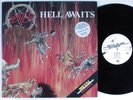 SLAYER Hell Awaits METAL BLADE ZORRO 8DM 2xLP VG++ uk w/poster 45rpm dmm