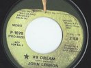 JOHN LENNON  -  # 9 Dream   -  APPLE    -  7