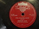 BLUES 78 Memphis Slim Five O’Clock Blues The Come Back UNITED U-156