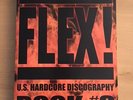FLEX  US Hardcore Discography Book #3 - ltd cover - minor threat poison idea dri