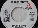 Sugar & Spice - In Love Forever Promo; 1968 Kapp K-973, 7