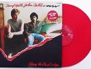 DARYL HALL & OATES  Along The Red Ledge / EX Red Vinyl Promo Press / Hype Stkr