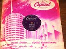 GENE VINCENT JUMPS GIGGLES b/w WEDDING BELLS UK 78 RPM E+ EXCELLENT PLUS GRADE