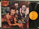 DAVID BOWIE DIAMOND DOGS ORANGE LBL 1ST PRESS G/F LP STERLING GLAM GARAGE RONSON