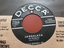 LITTLE BRENDA LEE JAMBALAYA / BIGELOW 6-200 RARE DECCA ORIGINAL