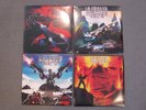 4 DJ RECTANGLE VINYL LP'S-THE ULTIMATE ULTIMATE BATTLE WEAPON VOLUME 1-2-3-5-NEW