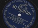 Louis Armstrong on 78 rpm Bluebird B-6771: I Gotta Right to Sing the Blues E+