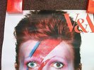 DAVID BOWIE IS - HUGE WITHDRAWN LONDON 2013 V&A EXHIBITION POSTER - RARE ITEM