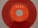 DEAD STOCK • THE VELVETONES • MISTER X • GARP VT-102 • RED VINYL 45 •