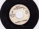 Darrell Rhodes 45 Red Sails in the Sunset/Don't Let DEL PAR rockabilly bopper LI