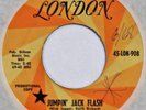 ROLLING STONES Jumpin’ Jack Flash LONDON 45 promo 1968 U.S. 7” VG+