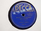 JOHNNY TEMPLE - Big leg woman/Between midnight and day - DECCA 7547 - BLUES 78