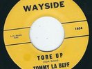 REPRO TX Rockabilly - Tommy La Beff WAYSIDE 1654 Tore up / Lonely ?