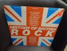 History of British Rock [Small Faces Jimmy Page] LP 1982 EX blue Colored vinyl