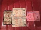 PINK FLOYD THE WALL TOUR TICKET STUBS & ORIGINAL PATCH 3 X Tickets  1980 TOUR