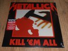 METALLICA KILL 'EM ALL VINYL LP 180G REMASTERED NEW SEALED