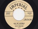 '55 Classic N.O. R&B FATS DOMINO All By Myself/Trouble Of My Own VG++ DJ HEAR