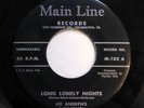 LEE ANDREW & HEARTS  Long lonely nights / The clock MAIN LINE VG++ Doowop ws321