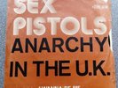 THE SEX PISTOLS  ANARCHY IN THE UK RARE SEVEN INCH JOHNNY ROTTEN SID VICIOUS