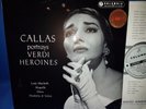 SAX 2293 *BLUE/SILVER* MARIA CALLAS* PORTRAYS *VERDI HEROINES* RESCIGNO* NM
