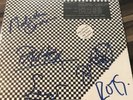 the RUTS signed by all of the band Very rare set of signatures