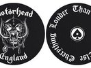 Motorhead England Everything Louder Pair DJ Record Turntable Slipmat Decks Vinyl
