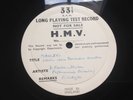 MAHLER LIEDER EINES FAHRENDEN GESELLEN HMV ALP 1270 TEST PRESSING FURTWANGLER
