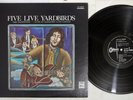 YARDBIRDS FIVE LIVE ODEON OP-8865 Japan Vinyl LP