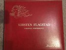 Kirsten Flagstad Farewell Performance 3 LP Red Set Wagner Opera Limited Edition