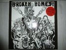 Broken Bones:Dem Bones RED SWIRL VINYL LP, Amebix,Antisect,Discharge,Sacrilege