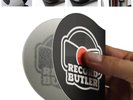 THE RECORD BUTLER 4-PACK Anti Static Record Cleaner & Handler. Soft Fleece Cradl