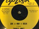 Funk 45 Northern Soul—Charles Mintz—Give A Man A Break / Finder's Keepers