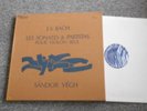 Valois CMB 14: Bach Sonatas & Partitas, Sandor Vegh violin , 3lp