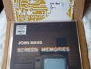 JOHN MAUS Screen Memories LTD ED SILVER VINYL LP /100 & SIGNED PRINT Ariel Pink