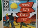 LP 883 NORD SUD OVEST EST DOPPIO SIGILLATO NUMERATO 943/1000 ROSSO 180GRAMMI