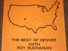 SIGNED BY DANNY DENVER (LP cover only) The Best of Denver with Roy Buchanan