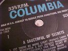 *PINK FLOYD* A SAUCERFUL OF SECRETS - ORIGINAL 1968 UK BLUE / BLACK COLUMBIA LP