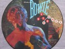 DAVID BOWIE. LET'S DANCE. PICTURE DISC. UK VINYL LP. 1983