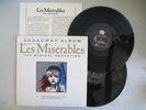 1987 BROADWAY ALBUM LES MISERABLES - THE MUSICAL SENSATION 2 LP GEFFEN 24151