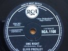 Elvis Presley - I Got Stung/One Night. 78rpm, 10