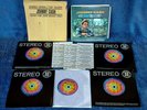 JOHNNY CASH - (5) COLUMBIA STEREO JUKEBOX SINGLES, 20 STRIPS, CUSTOM ENVELOPE