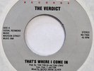 THE VERDICT That’s Where I Come In NUANCE 45 modern soul boogie NM HEAR mp3