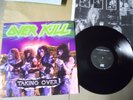 OVER KILL-TAKING OVER-HEAVY METAL ROCK LP ON MEGAFORCE-ATLANTIC-PROMO
