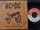 AC/DC 1981 SINGLE MADE IN PORTUGAL 45 PS 7 *LET´S GET IT UP* ROCK 1981