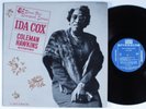 IDA COX W/COLEMAN HAWKINS Blues For Rampart Street RIVERSIDE LP VG++ mono