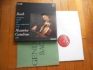 BACH : Complete Cello Suites / Maurice GENDRON 3 LP PHILIPS 835 272/74 AY NMINT