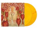 Of Montreal Sunlandic Twins 2 LP Yellow & Red Vinyl Newbury Comics Exclusive