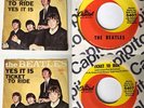 Beatles ticket to ride / yes it is 45 with Picture Sleeve Capitol 5407 OG *VG+